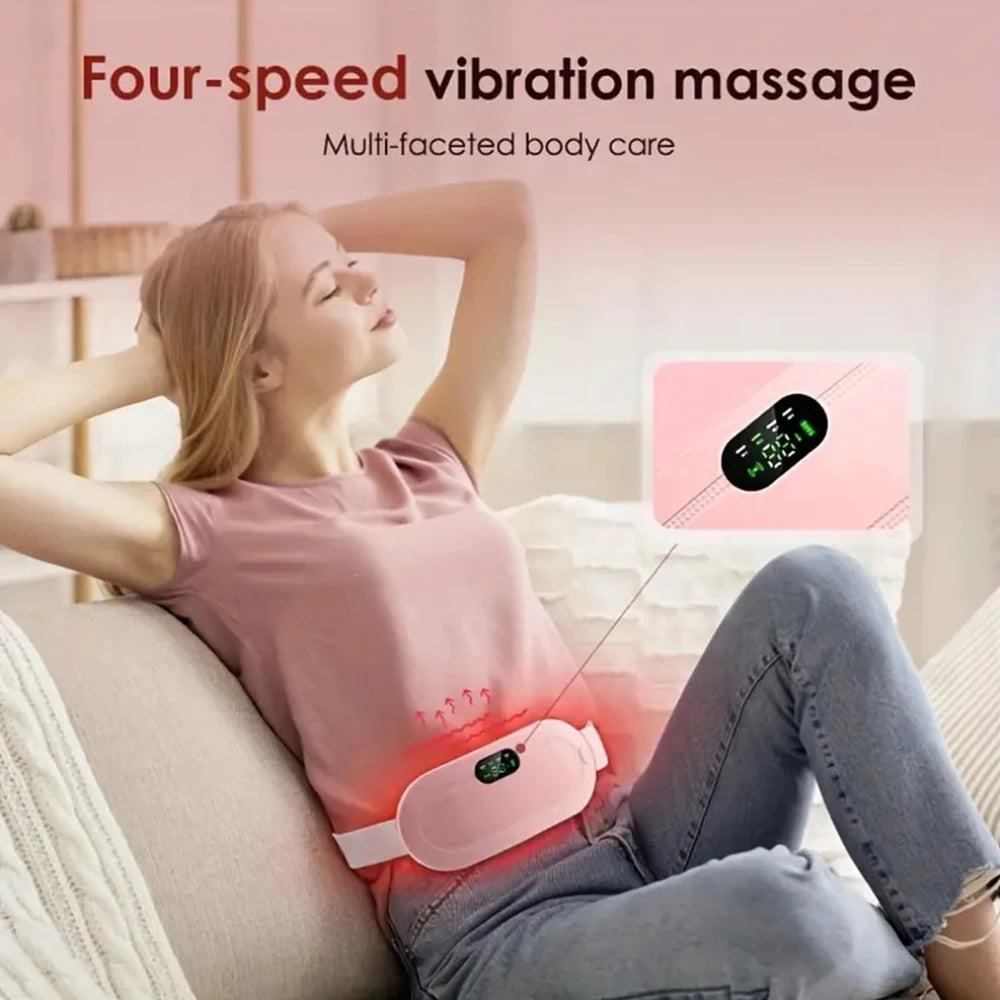 LunaCalm HeatWave Period Cramp Relief Massager