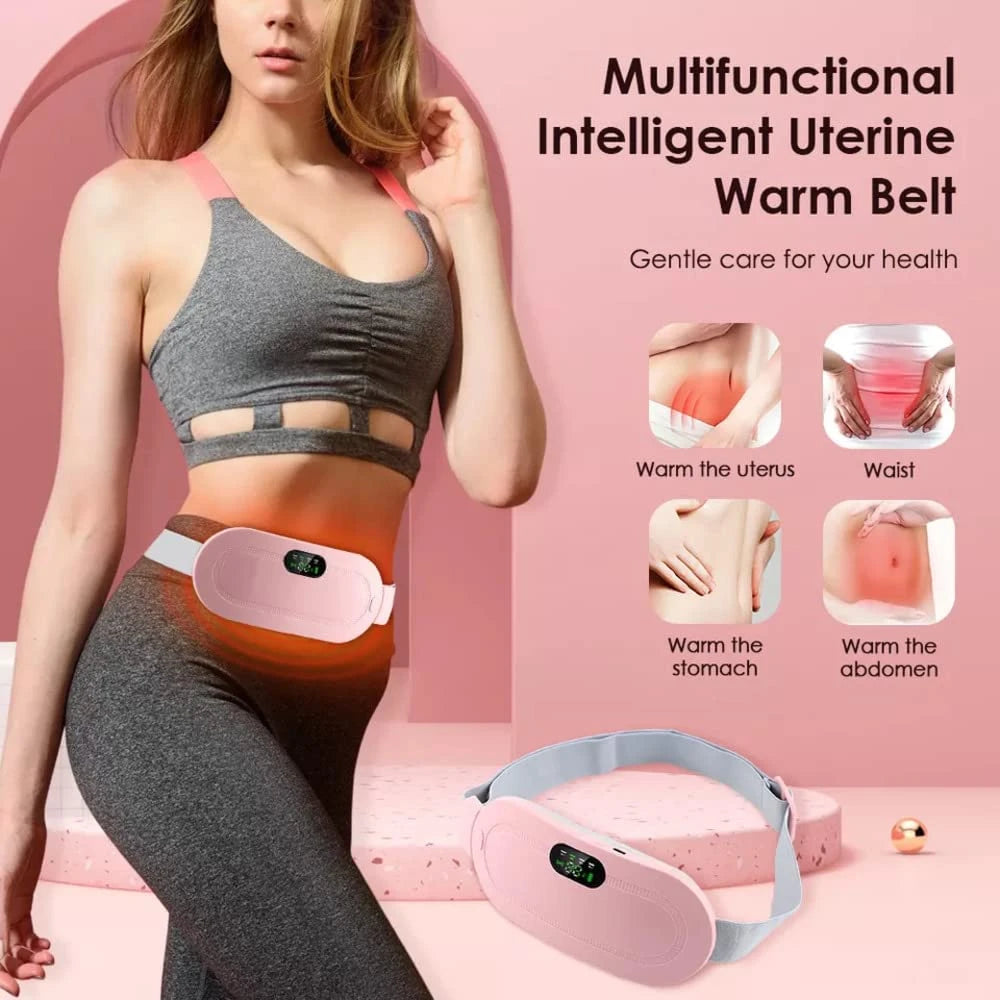 LunaCalm HeatWave Period Cramp Relief Massager