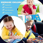 Reusable Magic Water Painting Book (Pack of 4)